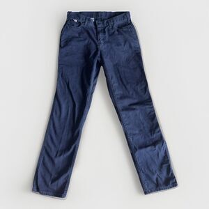 Carhartt FR Pants Women 6 Reg 102689-410 Navy Rugged Flex Flame Resistant CAT 2